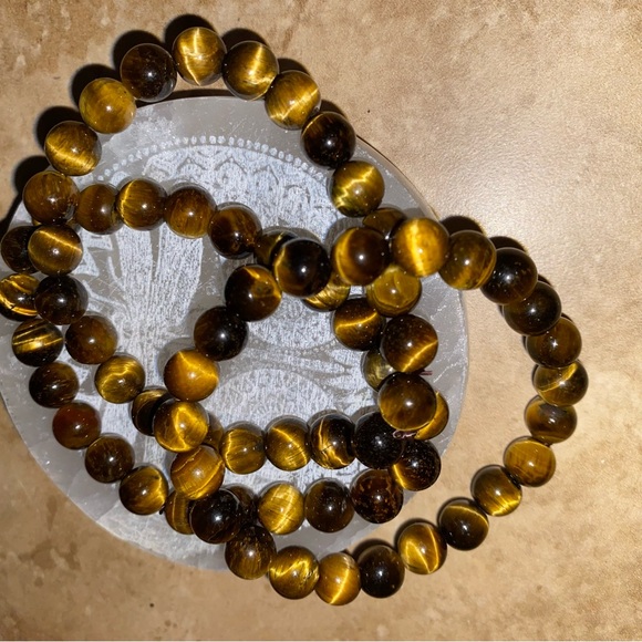 TigersEye AAA+ Grade Bracelets-NWTS-Handmade. - Picture 2 of 4